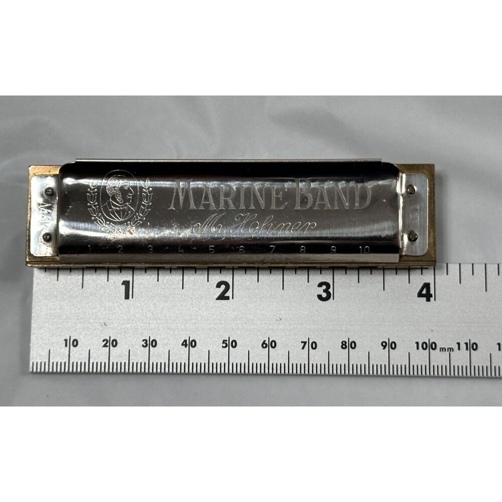 Hohner Marine Band Harmonica No. 1896 Made In‎ Germany Original Box Key of G - Picture 13 of 16